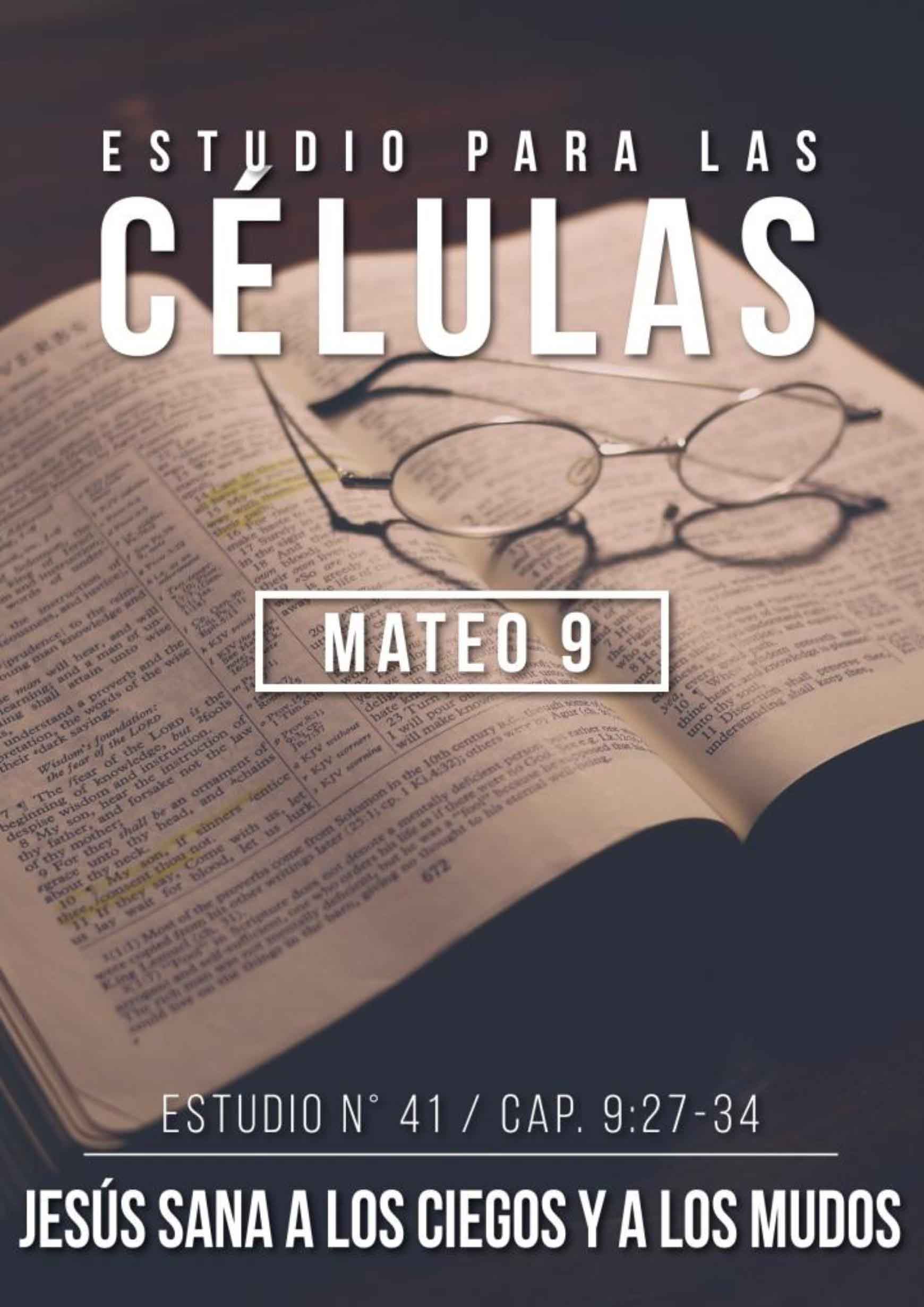 Estudio 41 Capítulo 9:27-34